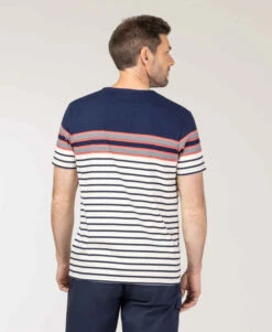 Marinière Homme Rayé Fond Grège 6 Marinière Homme Rayé Fond Grège -Terre De Marins prod 10050 mariniere mc fond grege raye multicolore talbo 666x812 fc7ea0111e0b