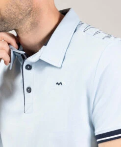 Polo Bleu Azur Homme -Terre De Marins prod 10063 polo mc bleu azurin oldun 666x812 fc7ea0111e0b