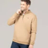 Sweat En Molleton Homme -Terre De Marins prod 10064 sweat sable fonce wopol 666x812 fc7ea0111e0b
