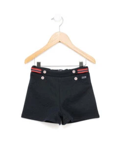 Short Hiver Bleu Marine Fille