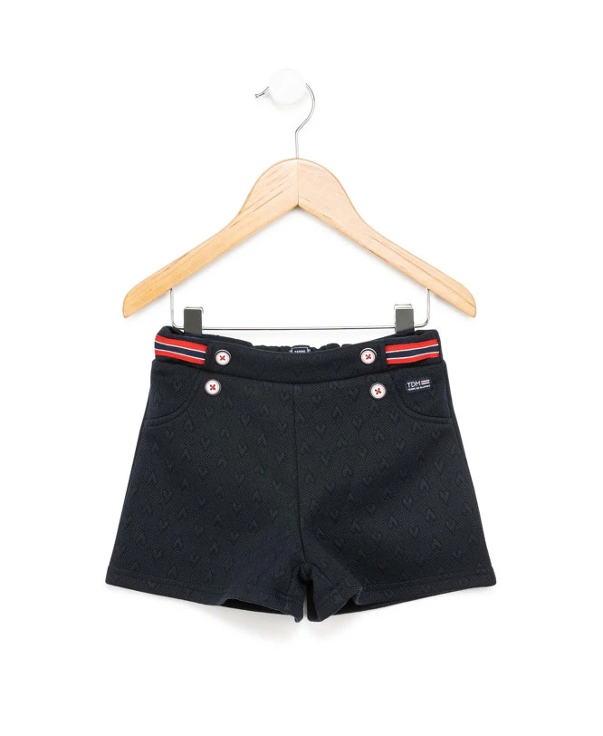 Short Hiver Bleu Marine Fille 3 Short Hiver Bleu Marine Fille