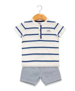 Ensemble Bébé Garçon Short + T-shirt