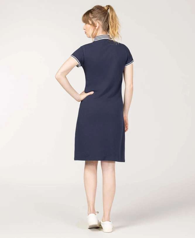 Robe Bleu Marine Femme 4 Robe Bleu Marine Femme – Image 2