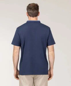Polo Rayé Bleu Marine Homme -Terre De Marins prod 10222 polo mc indigo oupapa 666x812 fc7ea0111e0b