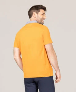 Polo Orange Clair Homme 6 Polo Orange Clair Homme -Terre De Marins prod 10242 polo mc orange clair osama 666x812 fc7ea0111e0b