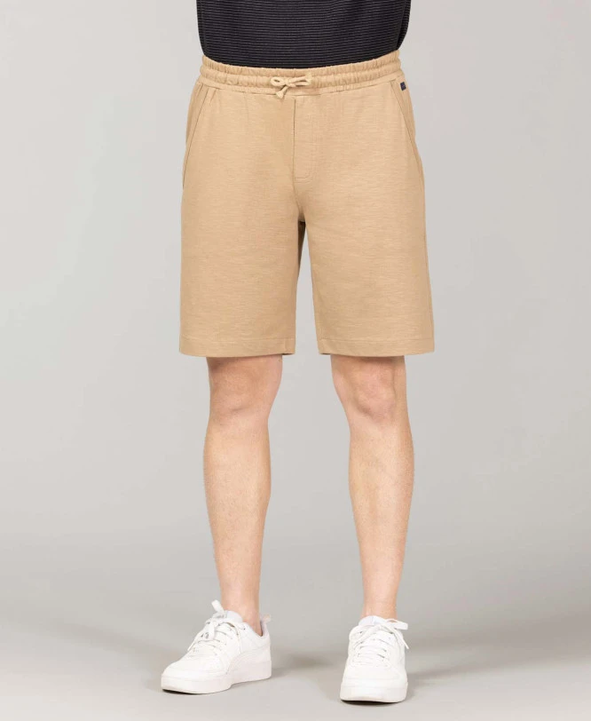 Bermuda Jersey Lourd Beige Homme 3 Bermuda Jersey Lourd Beige Homme