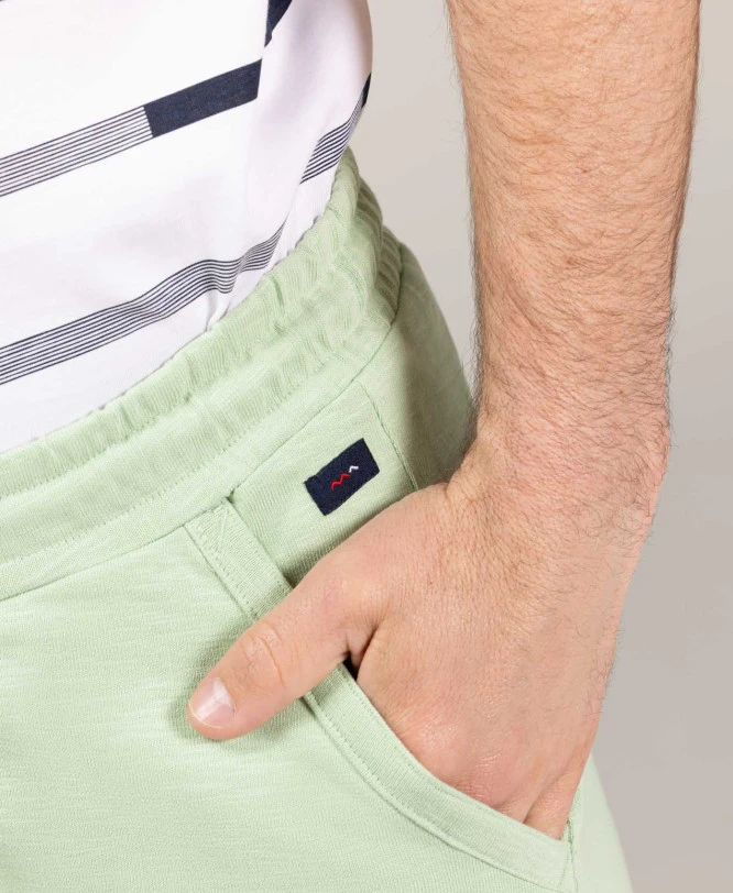 Bermuda Vert Pistache Homme 5 Bermuda Vert Pistache Homme – Image 3