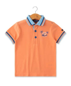 Polo Orange Garçon