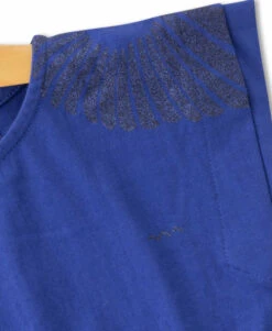 Ensemble Robe + Bandeau Bleu Fille 9 Ensemble Robe + Bandeau Bleu Fille -Terre De Marins prod 10433 robe accessoire fond bleu imprime blanc reine 666x812 fc7ea0111e0b