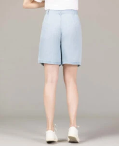 Short En Lyocel Bleu Femme -Terre De Marins prod 10456 short denim clair sabin 666x812 fc7ea0111e0b