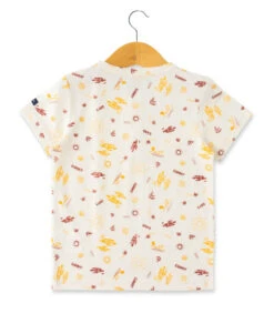 T-Shirt Garçon Imprimé En Coton Recyclé -Terre De Marins prod 10475 tee shirt mc imprime grege theron 666x812 fc7ea0111e0b