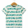 T-shirt Garçon Rayures Imprimé