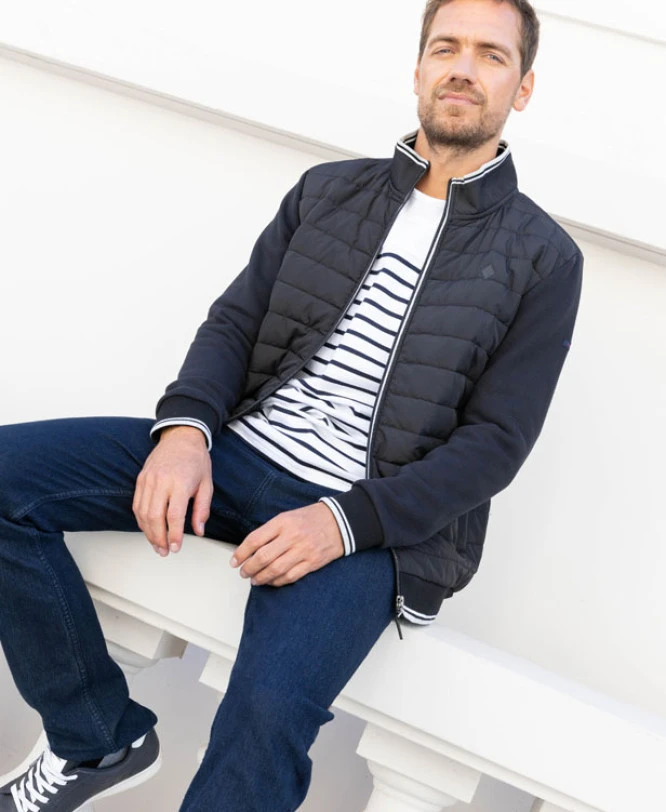 Veste Matelassée Noir Homme 3 Veste Matelassée Noir Homme