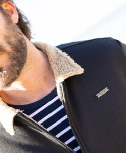 Veste Noir En Molleton Homme -Terre De Marins prod 10608 veste ml noir vesma 666x812 fc7ea0111e0b