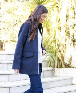 Manteau Bleu Marine Femme 7 Manteau Bleu Marine Femme -Terre De Marins prod 10613 manteau indigo xalam 666x812 fc7ea0111e0b