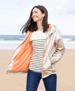 Coupe Vent Doré Femme