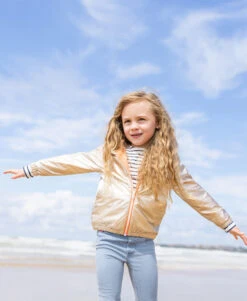 Coupe Vent Doré Fille