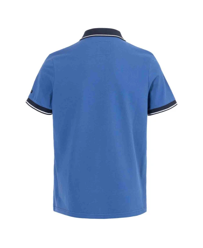 Polo Bleu Col Zip Homme 5 Polo Bleu Col Zip Homme – Image 3