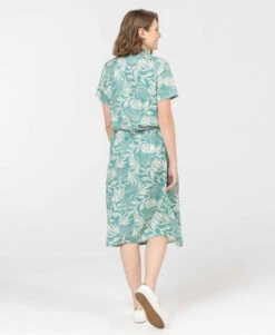 Robe Mi-longue Femme Imprimé Floral 8 Robe Mi-longue Femme Imprimé Floral -Terre De Marins prod 10732 robe mc imprime vert roulia 666x812 fc7ea0111e0b