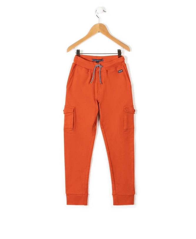 PANTALON ORANGE ROUILLE CARGO 3 PANTALON ORANGE ROUILLE CARGO