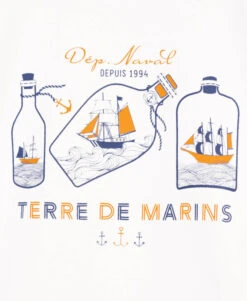 TEE SHIRT MC BLANC OPTIQUE PIROTE -Terre De Marins prod 1447 tee shirt mc blanc optique pirote 666x812 fc7ea0111e0b