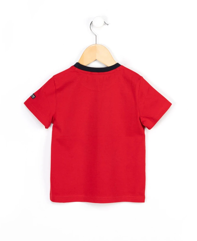 TEE SHIRT MC ROUGE RUBIS OBOTA 4 TEE SHIRT MC ROUGE RUBIS OBOTA – Image 2