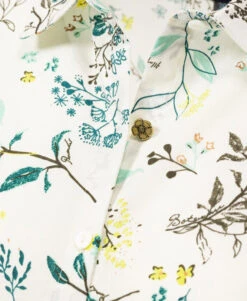 Chemise Fleurie Femme -Terre De Marins prod 1803 chemise chemisier ml imprime vert absinthe 666x812 fc7ea0111e0b