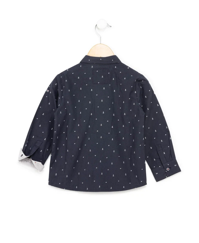 Chemise Bleu Marine Avec Noeud Papillon Garçon 4 Chemise Bleu Marine Avec Noeud Papillon Garçon – Image 2