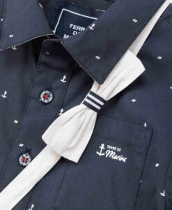 Chemise Bleu Marine Avec Noeud Papillon Garçon 7 Chemise Bleu Marine Avec Noeud Papillon Garçon -Terre De Marins prod 1933 chemise chemisier ml imprime bleu vopasi 666x812 fc7ea0111e0b