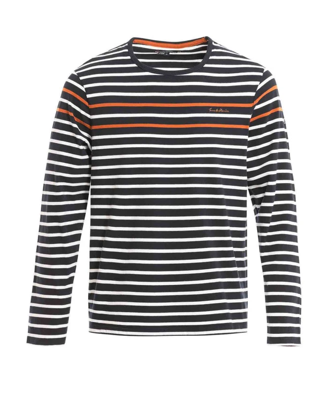 T-shirt Rayé Manches Longues Homme 3 T-shirt Rayé Manches Longues Homme