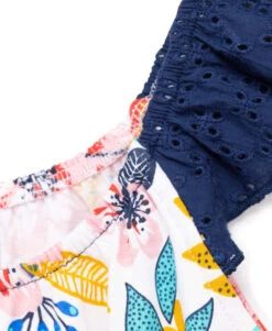 Combishort Fille Imprimé Fleuri Sans Manches Dentelle -Terre De Marins prod 2321 combicourt imprime fleur monoya 666x812 fc7ea0111e0b
