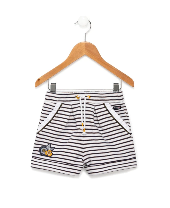 Short Fille Rayé 3 Short Fille Rayé