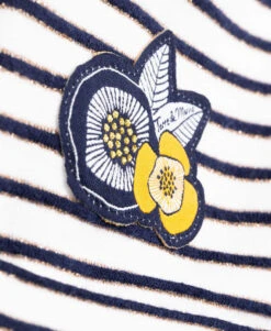 Short Fille Rayé 7 Short Fille Rayé -Terre De Marins prod 2360 short fond blanc raye indigo kiwina 666x812 fc7ea0111e0b