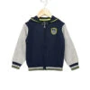 Gilet Bicolore à Capuche Garçon 1 Gilet Bicolore à Capuche Garçon -Terre De Marins prod 386 cardigan tricot bleu marin gris chine beelie 666x812 fc7ea0111e0b