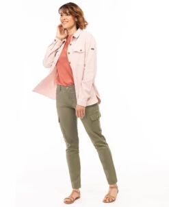 Pantalon Kaki Cargo Femme -Terre De Marins prod 3979 pantalon vert kaki cabro 666x812 fc7ea0111e0b