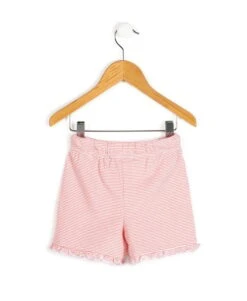 Ensemble Pyjama Corail Fille T-shirt + Short -Terre De Marins prod 4114 pyjama rose corail noura 666x812 fc7ea0111e0b