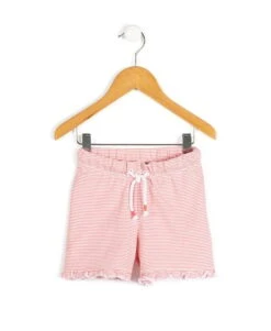 Ensemble Pyjama Corail Fille T-shirt + Short -Terre De Marins prod 4117 pyjama rose corail noura 666x812 fc7ea0111e0b