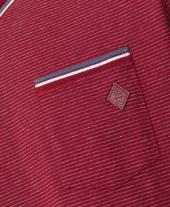 TEE SHIRT MC FOND GRENAT RAYE GRIS CHINE ASBRON -Terre De Marins prod 4248 tee shirt mc fond grenat raye gris chine asbron 666x812 fc7ea0111e0b