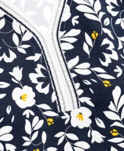 POLO MC IMPRIME JAUNE BIALA -Terre De Marins prod 4292 polo mc imprime jaune biala 666x812 fc7ea0111e0b