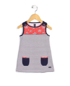Tunique Rayée Sans Manches Fille