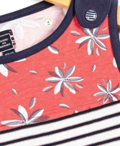 Tunique Rayée Sans Manches Fille -Terre De Marins prod 4384 tunique ssm fond blanc raye indigo weby 666x812 fc7ea0111e0b