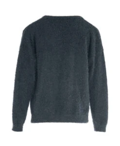 Gilet Poils Longs Bleu Nuit Femme -Terre De Marins prod 446 cardigan tricot bleu nuit hisser 666x812 fc7ea0111e0b