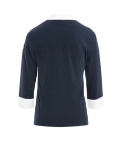 Polo Manches 3/4 Bleu Marine Marine Femme -Terre De Marins prod 4469 polo m3 4 marine ucape 666x812 fc7ea0111e0b