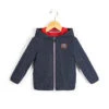 Veste à Capuche Matelassée Bleu Marine Garçon -Terre De Marins prod 4497 veste polaire indigo quart 666x812 fc7ea0111e0b