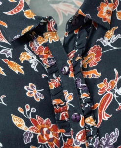 Chemise Imprimé Floral Femme -Terre De Marins prod 4511 chemise chemisier ml imprime multico ketti 666x812 fc7ea0111e0b