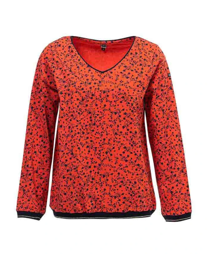 T-shirt Imprimé Orange Femme 3 T-shirt Imprimé Orange Femme