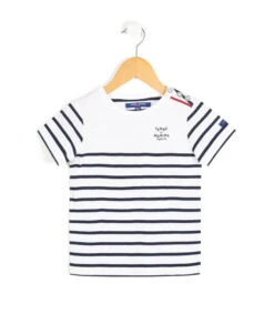 Marinière Enfant Rayé Bleu Marine