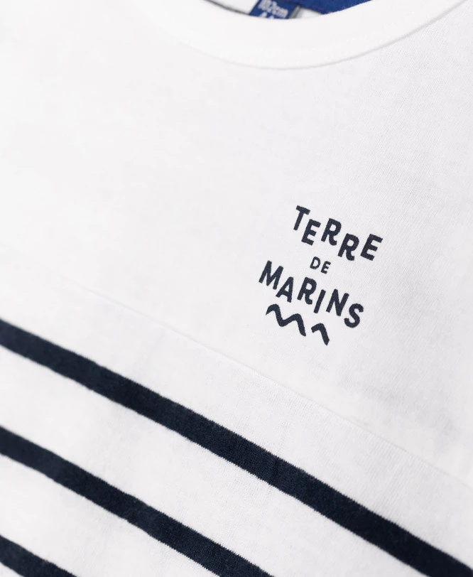 Marinière Enfant Rayé Bleu Marine 5 Marinière Enfant Rayé Bleu Marine – Image 3