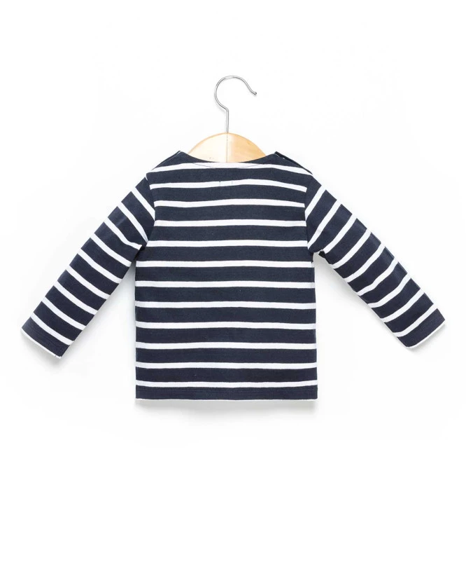 Marinière Bleu Marine Bébé 4 Marinière Bleu Marine Bébé – Image 2