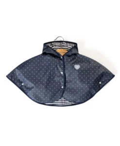 Cape De Pluie Bleu Marine Pour Bébé